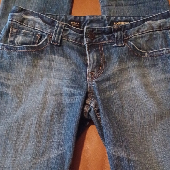 💙🌺Express Women's Blue Jeans - Picture 2 of 16